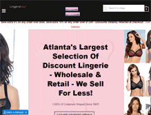 Tablet Screenshot of lingeriemart.com